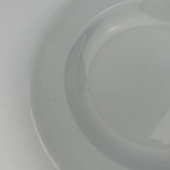 Antique H WEDGWOOD & Co. White Stone Granite Round Rare Bowl - Picture 15 of 15